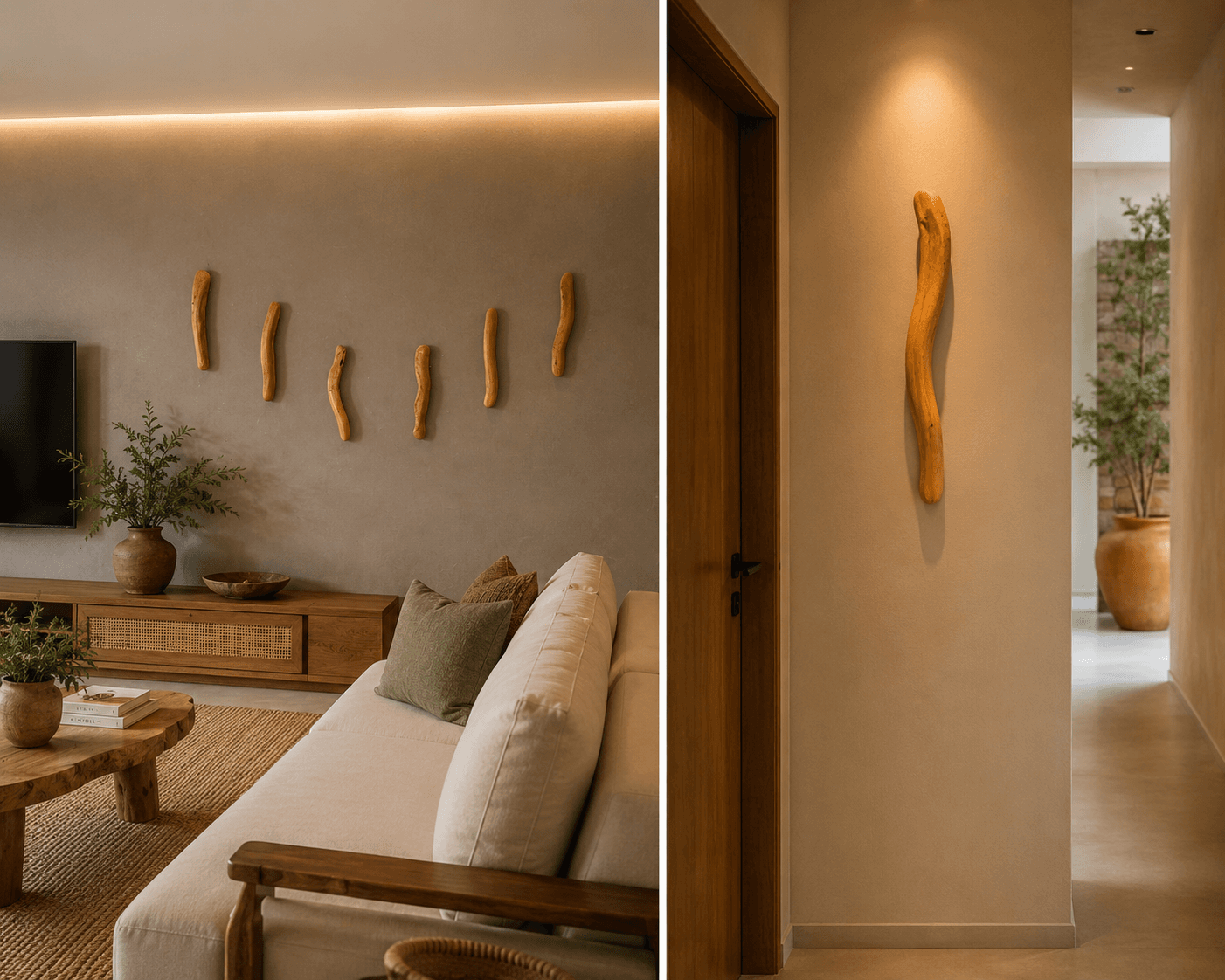 Peças decorativas de Parede